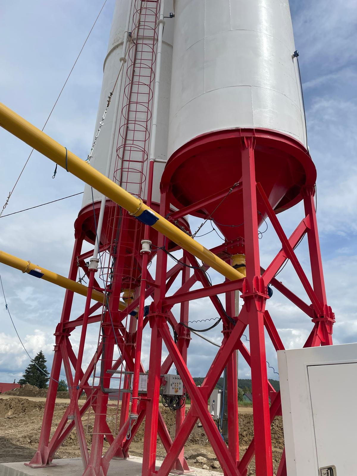 Szczegóły konstrukcji silosów EcoInvest - wsparcie techniczne i serwis